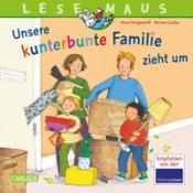 Anna Wagenhoff: LESEMAUS 171: Unsere kunterbunte Familie zieht um - Taschenbuch
