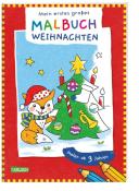 Ausmalbilder für Kita-Kinder: Mein erstes großes Malbuch: Weihnachten - Taschenbuch