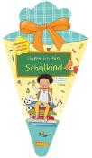 Christine Mildner: Schlau für die Schule: Hurra, ich bin Schulkind (Schultüte mint/gelb) - Taschenbuch
