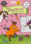 Linda Hartwig: Frag doch mal ... die Maus: Mein Rätselblock mit der Maus - Pferde und Ponys - Taschenbuch