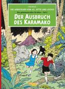 Hergé: Die Abenteuer von Jo, Jette und Jocko - Der Ausbruch des Karamako - Taschenbuch