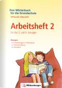 Ute Wetter: Das Wörterbuch für die Grundschule - Arbeitsheft 2 · Für das 3. und 4. Schuljahr - geheftet