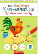 Mein kunterbunter Kindergartenblock - Taschenbuch