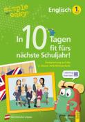 Buchcover mit grünem Hintergrund. Titel: 'In 10 Tagen fit fürs nächstes Schuljahr!'