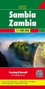 Freytag & Berndt Autokarte Sambia. Zambia. Zambie