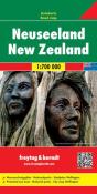 Freytag & Berndt Autokarte Neuseeland. Nueva Zelanda. Nieuw Zeeland