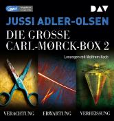 Jussi Adler-Olsen: Die große Carl-Mørck-Box 2. Box.2, 6 Audio-CD, 6 MP3 - cd