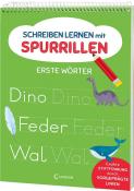 Schreiben lernen mit Spurrillen - Erste Wörter - Taschenbuch