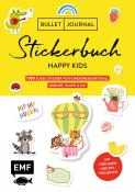 Bullet Journal - Stickerbuch Happy Kids: 1100 süße Sticker für Kindergeburtstag, Geburt, Taufe & Co. - Taschenbuch