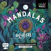 Kathleen Hoffmann: Colorful Mandala - Mandalas malen - gebunden