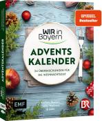 Adventskalender mit dem Titel 'WIR in Bayern'. Enthält 24 Überraschungen für die Weihnachtszeit.