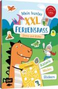 Mein bunter XXL-Ferienspaß: Dinos und Ritter - 3 Kreativbücher im Bundle