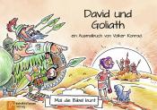 Volker Konrad: Mal die Bibel bunt - David und Goliath - geheftet