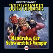 Jason Dark: John Sinclair - Mandraka, der Schwarzblut-Vampir, Audio-CD - CD