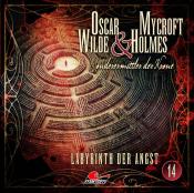 Jonas Maas: Oscar Wilde & Mycroft Holmes - Labyrinth der Angst, 1 Audio-CD - CD