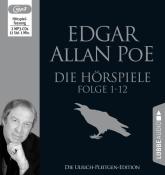Edgar Allan Poe: Die Hörspiele - Folge 1-12, 2 Audio-CD, 2 MP3 - CD