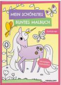 Mein schönstes buntes Malbuch. Einhörner - geheftet