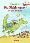 Erhard Dietl: Die Olchis fliegen in die Schule - gebunden