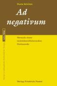 Paula Schütze: Ad negativum - Taschenbuch
