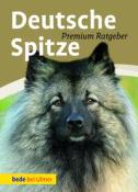Buchcover mit dem Titel 'Deutsche Spitze'. Abbildung eines Hundes mit dichtem, grauem Fell.