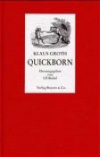 Klaus Groth: Quickborn - Taschenbuch