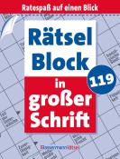 Eberhard Krüger: Rätselblock in großer Schrift 119 - Taschenbuch