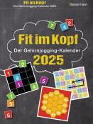 Eberhard Krüger: Fit im Kopf - der Gehirnjogging-Kalender 2025. Jeden Tag Denksport mit dem beliebten Abreißkalender