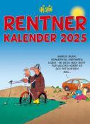 Uli Stein: Uli Stein Rentnerkalender 2025: Monatskalender für die Wand