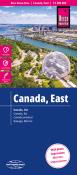 Reise Know-How Verlag Peter Ru: Reise Know-How Landkarte Kanada Ost / East Canada (1:1.900.000)
