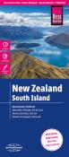 Reise Know-How Verlag Peter Ru: Reise Know-How Landkarte Neuseeland, Südinsel (1:550.000)
