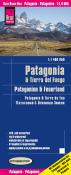 Reise Know-How Landkarte Patagonien, Feuerland / Patagonia, Tierra del Fuego (1:1.400.000)