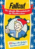 Adventskalender mit Fallout-Thema. Abgebildet ist eine fröhliche Figur mit Weihnachtsmütze und Daumen hoch.
