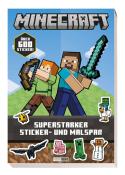 Panini: Minecraft: Superstarker Sticker- und Malspaß - Taschenbuch