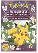 Pokémon: Pokémon: Mein großes Wimmel-Malbuch - Pikachu und seine Freunde - Taschenbuch