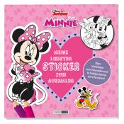 Panini: Disney Minnie: Meine liebsten Sticker zum Ausmalen - Taschenbuch