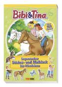 Panini: Bibi & Tina: Superstarker Sticker- und Malblock für Pferdefans - Taschenbuch