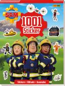 Panini: Feuerwehrmann Sam: 1001 Sticker: Stickern - Rätseln - Ausmalen - Taschenbuch