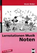 Nicole Weber: Lernstationen Musik, Noten - geheftet