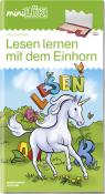 miniLÜK Lesen lernen mit dem Einhorn für Vorschule und 1. Klasse