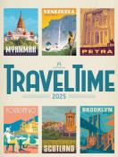 Ackermann Kunstverlag: Travel Time - Reise-Plakate Kalender 2025