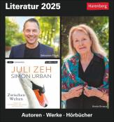 Dirk Michel: Literatur Tagesabreißkalender 2025 - Kulturkalender - Autoren, Werke, Hörbücher