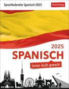 Sylvia Rivero Crespo: Spanisch Sprachkalender 2025 - Spanisch lernen leicht gemacht - Tagesabreißkalender