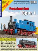 Cover des Magazins Modellbahn-Kurier Spezial 45. Abbildung einer blauen Dampflok auf einem Gleis.