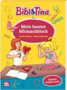 Bibi & Tina: Große Helden - Kleine Künstler: Mein bunter Mitmachblock - Taschenbuch