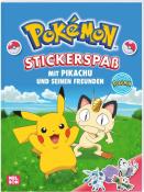 Pokémon Activity-Buch: Stickerspaß mit Pikachu und seinen Freunden - Taschenbuch