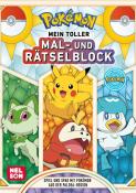Pokémon Activity-Buch: Mein toller Mal- und Rätselblock - Taschenbuch