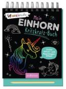 Mein Einhorn-Kritzkratz-Buch, m. Holzstift - gebunden