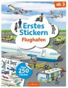 Erstes Stickern - Flughafen - Taschenbuch