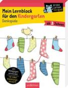 Hannah Lang: Mein Lernblock für den Kindergarten - Denkspiele - Taschenbuch