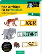 Hannah Lang: Mein Lernblock für die Vorschule - Erste Buchstaben - Taschenbuch